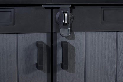 Outdoor Storage Chest 2020L Polypropylene with Metal Frame