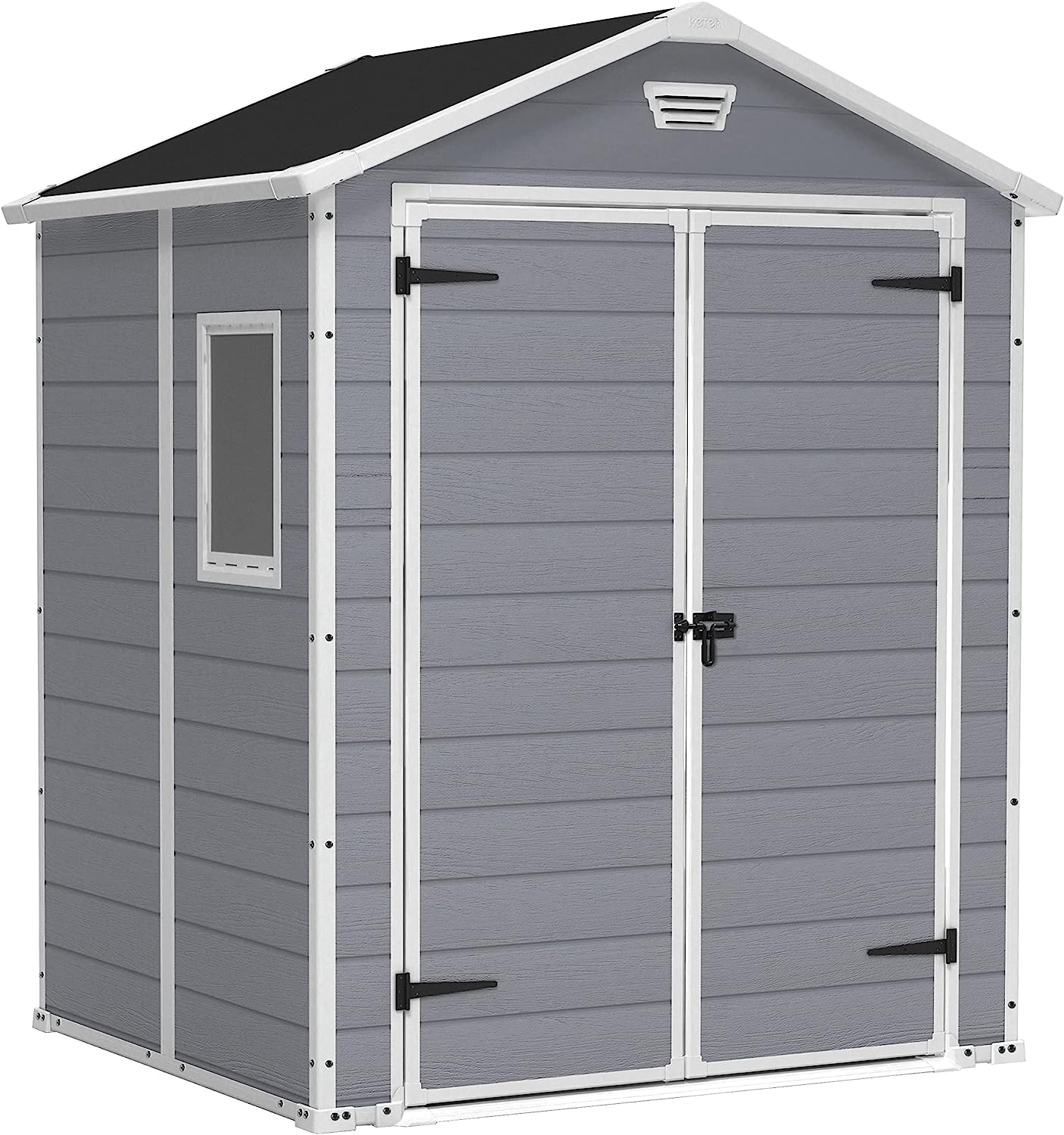 Outdoor Garden Shed 5ft Resin Double Door