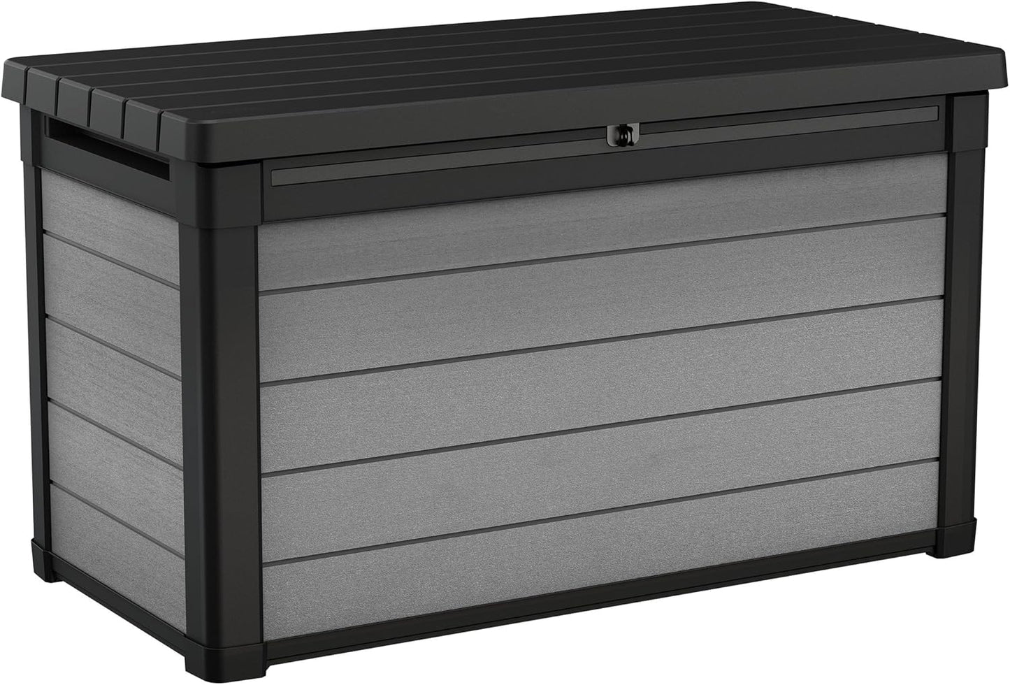 Outdoor Cushion Storage Box 380L Double-Wall Lockable Design